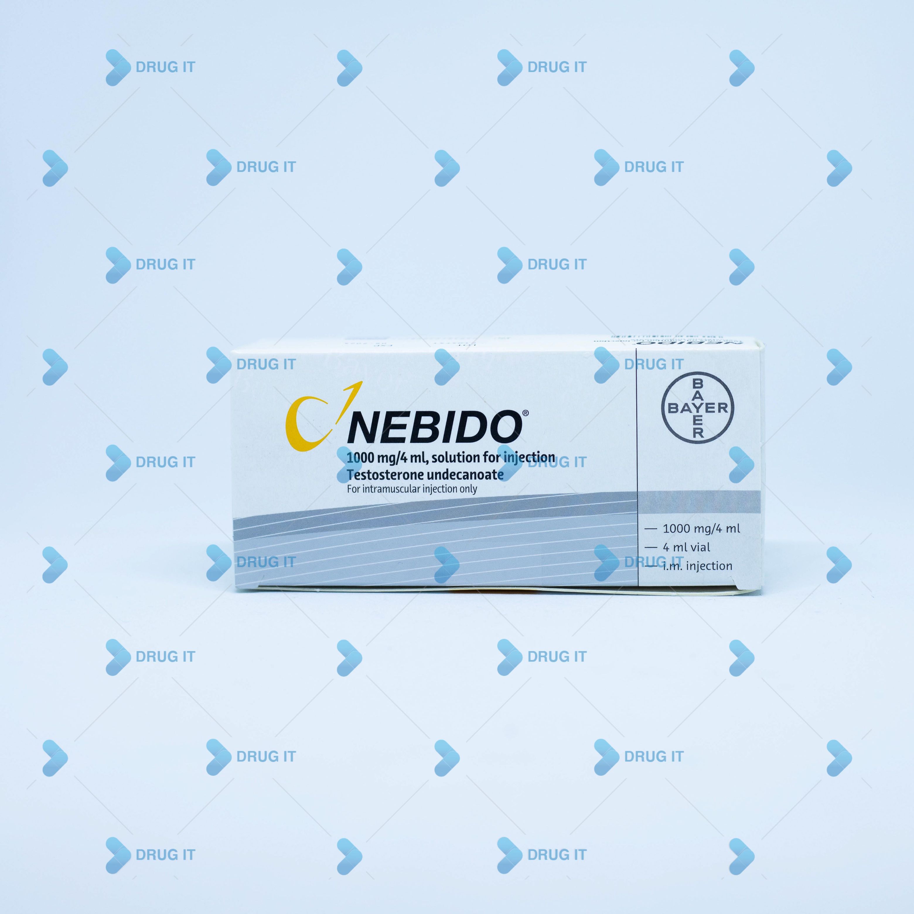 Nebido 250mg/ml Solution for injection (4ml)